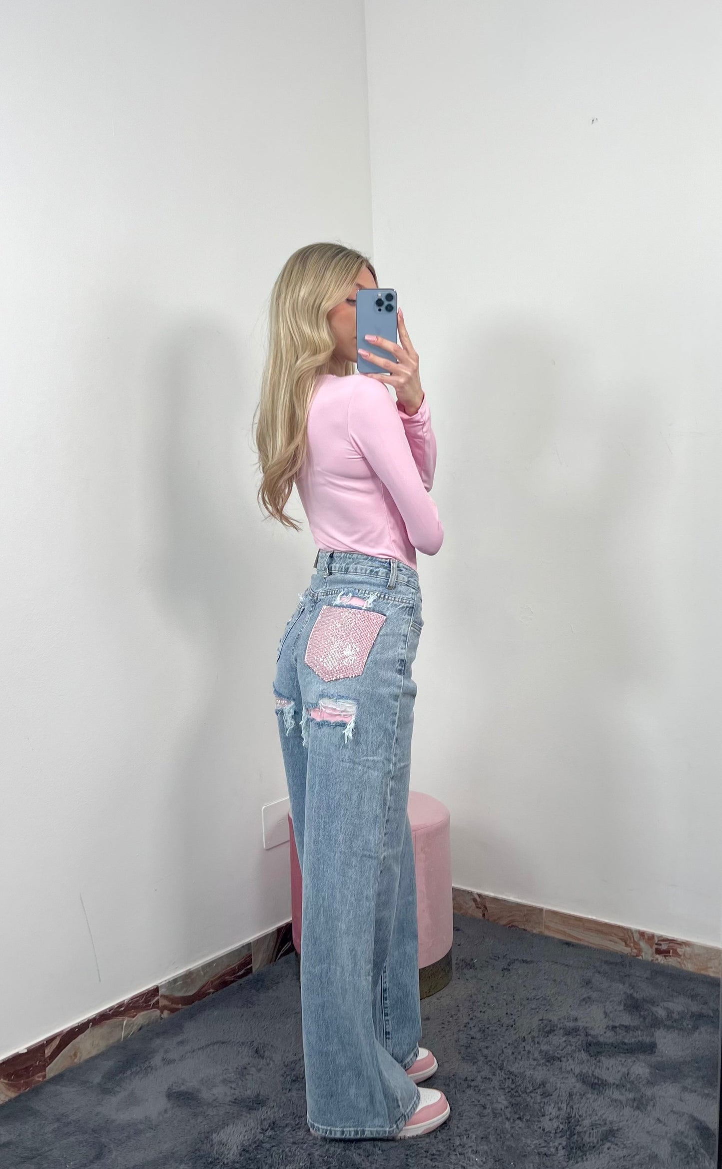 Jeans Alessia - eLiaShop.ro Magazin de haine online
